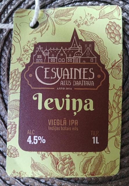 Ieviņa 4.5%, Cesvaines Allusdarītava , Latvia