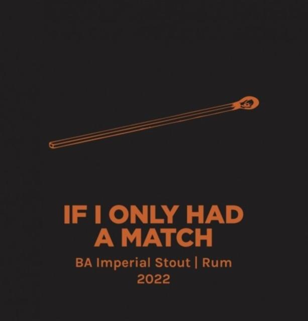 If I Only Had a Match 12.5%, Pomona Island Brew Co, England