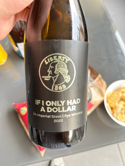 If only I had a dollar 2022 12.5%, Pomona Island Brew Co, England