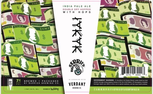 If You Know You Know (IYKYK) 7.4%, Barrier Brewing Company, United States