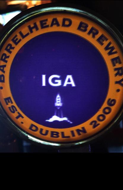 IGA 6.8%, Barrelhead Brewery, Ireland