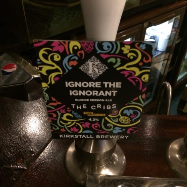 Ignore the Ignorant 4.2%, Kirkstall Brewery, England