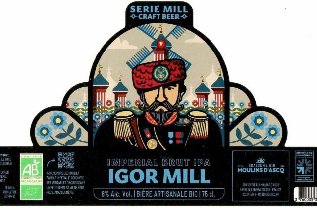 Igor Mill 8.0%, Moulins D'Ascq, France