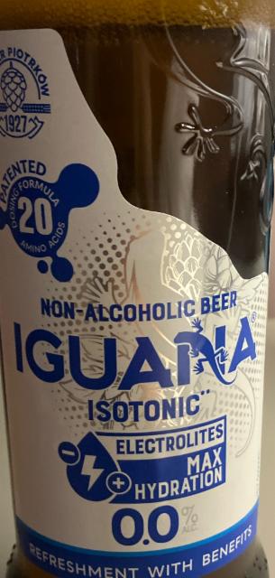 Iguana Isotonic 0.0%, Browar w Piotrkowie Trybunalskim, Poland