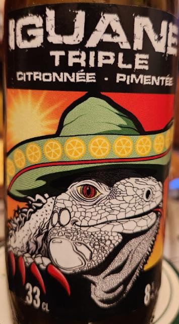 Iguane triple citronnée - pimentée, Brasserie Septante Six