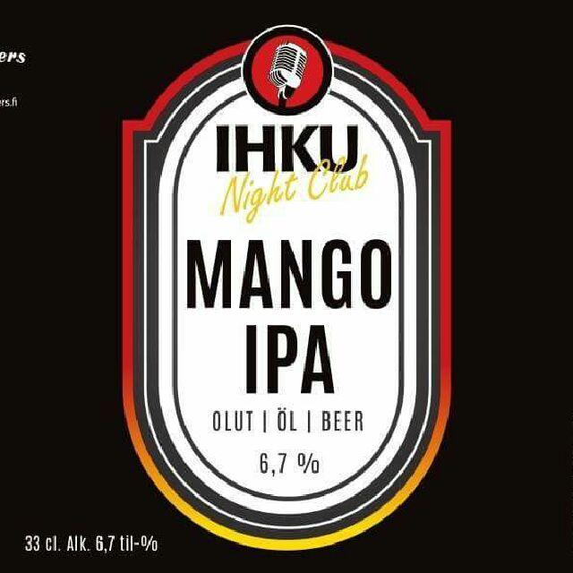 Ihku Mango IPA 6.7%, Hopping Brewsters, Finland