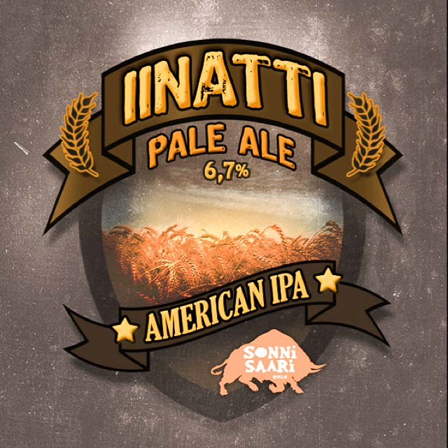 Iinatti Pale Ale 6.7%, Sonnisaari Panimo, Finland