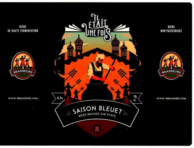 Il Était Une Fois - Saison Bleuet 4.0%, Les 3 Brasseurs / The 3 Brewers Lille, France