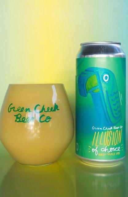 Illusion of Choice 10.0%, Green Cheek Beer Co., United States