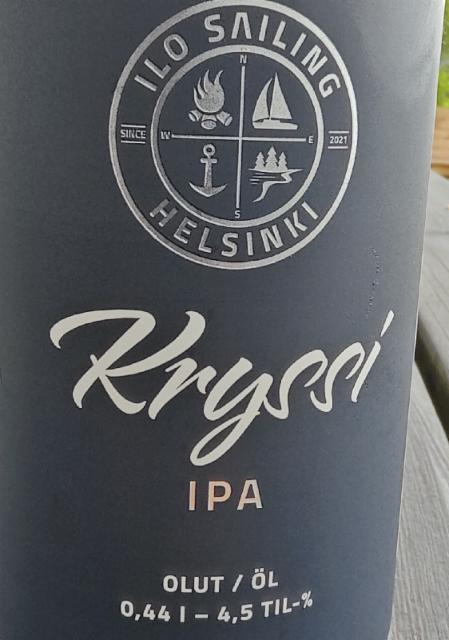 Ilo Sailing Kryssi IPA 4.5%, Etko Brewing, Finland