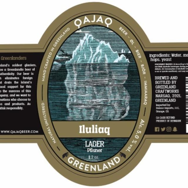 Iluliag 5.0%, Qajaq Brewery, Greenland