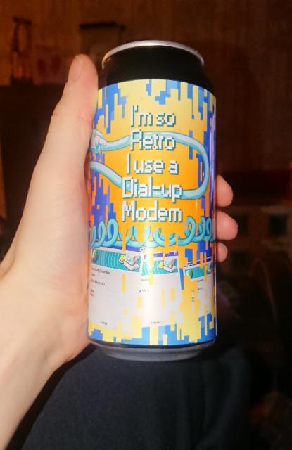 I'm so retro I use a dial up modem 5.2%, Totally Brewed Limited, England