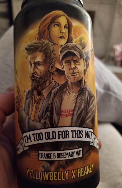 I'm Too Old For This Wit 5.5%, YellowBelly Beer, Ireland