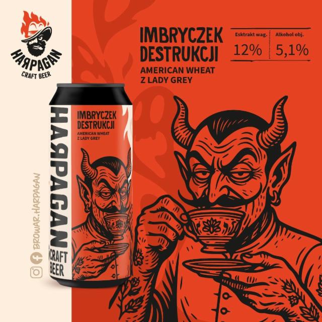 Imbryczek Destrukcji (2025) 5.1%, Browar Harpagan, Poland