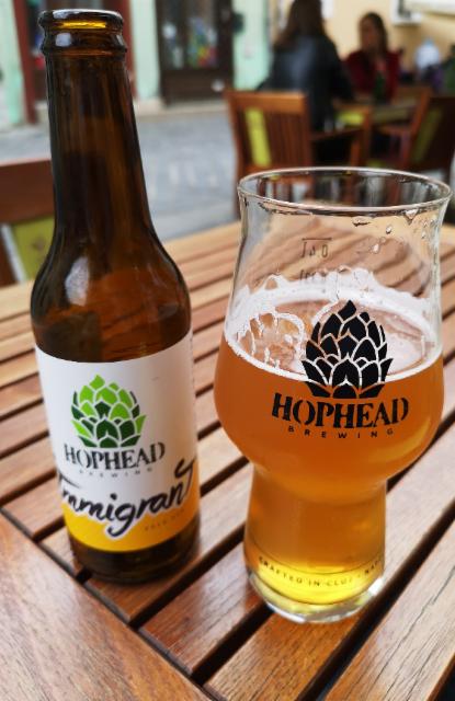 Immigrant pale ale 5.1%, Hophead Brewing, Romania