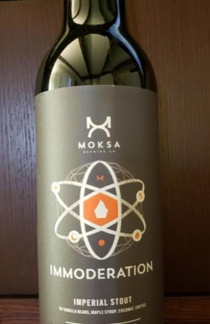 Immoderation 17.0%, Moksa Brewing Co, United States