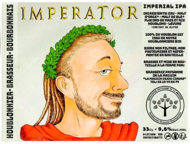 Imperator 9.6%, Brasserie Paysanne De La Maguin, France