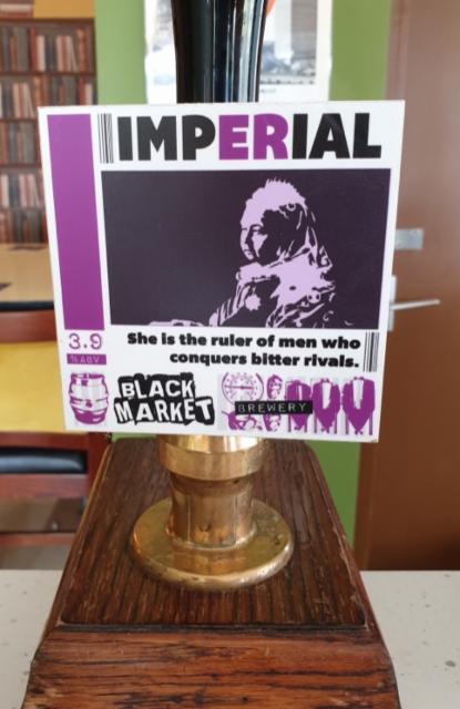 Black Market Imperial 3.9%, Black Market Brewery, England