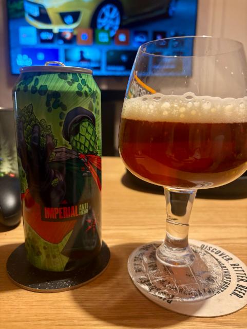 Imperial anti hero 10.0%, Revolutions Brewing, England
