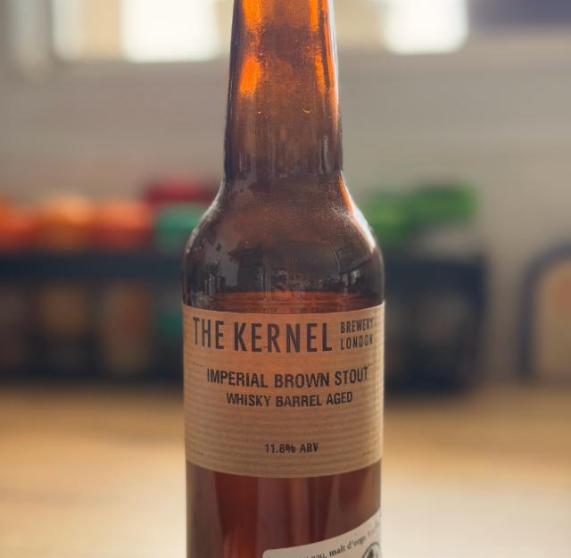 Imperial brown stout// whisky barrel aged 2025, The Kernel Brewery