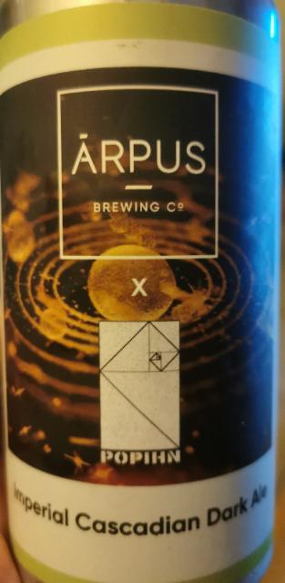imperial cascadian dark ale 8.0%, Ārpus Brewing Co., Latvia