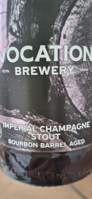 Imperial Champagne Stout Bourbon Barrel Aged 16.5%, Vocation Brewery, England