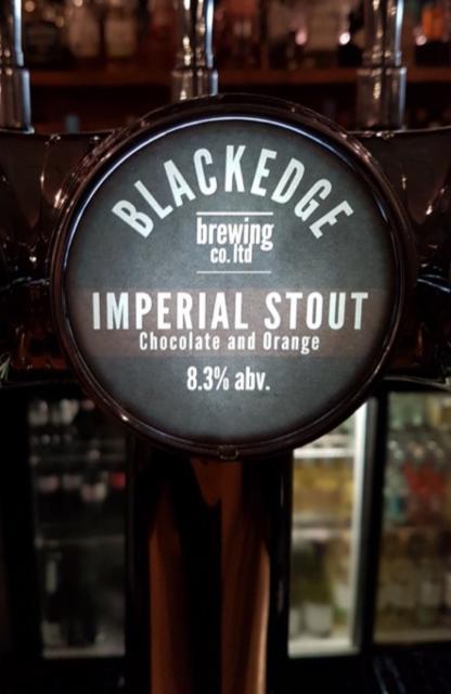 Imperial Chocolate & Orange Stout 8.3%, Blackedge Brewing Company, England
