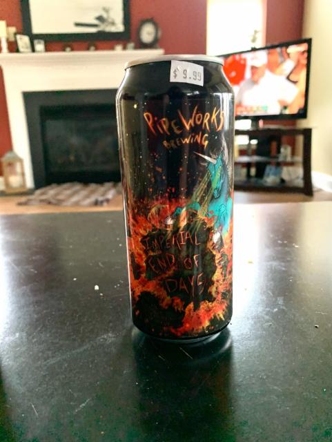 Imperial End of Days 9.5%, Pipeworks Brewing Company, United States