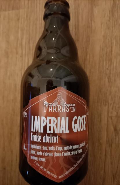L'Arras'In Imperial Gose Fraise Abricot 7.5%, Microbrasserie L'Arras'In, France