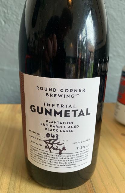 Imperial Gunmetal 7.3%, Round Corner Brewing, England