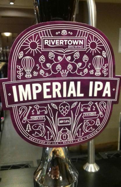 Imperial IPA 5.6%, Rivertown Brewing, England