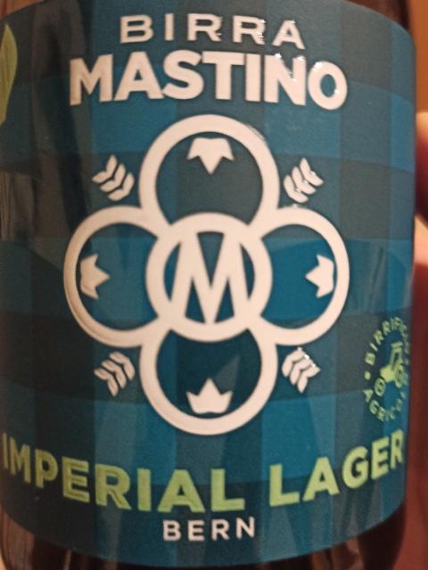 Imperial lager Bern 7.5%, Birra Mastino, Italy