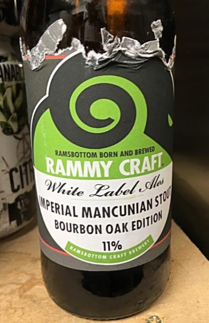 Imperial Mancunian Stout 11.0%, Rammy Craft Ales, England