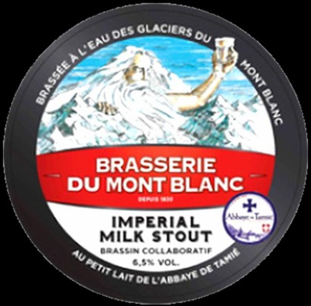 Imperial Milk Stout 6.5%, Brasserie Du Mont Blanc, France