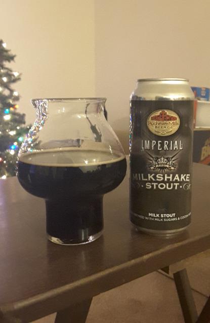 Imperial Milkshake Stout (2018) 8.0%, Rochester Mills Beer Company, United States