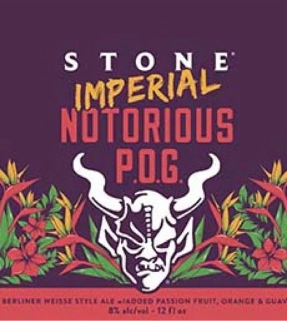 Imperial Notorious P.O.G. 8.0%, Stone Brewing (Sapporo Breweries), United States