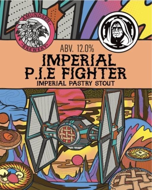 Imperial P.I.E Fighter 12.0%, Amundsen Bryggeri, Norway