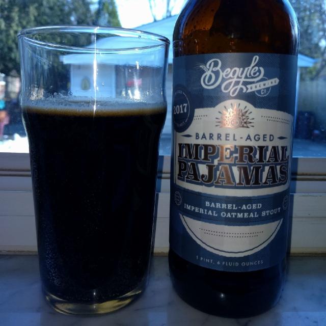 Barrel Aged Imperial Pajamas 13.5%, Begyle Brewing Company, United States