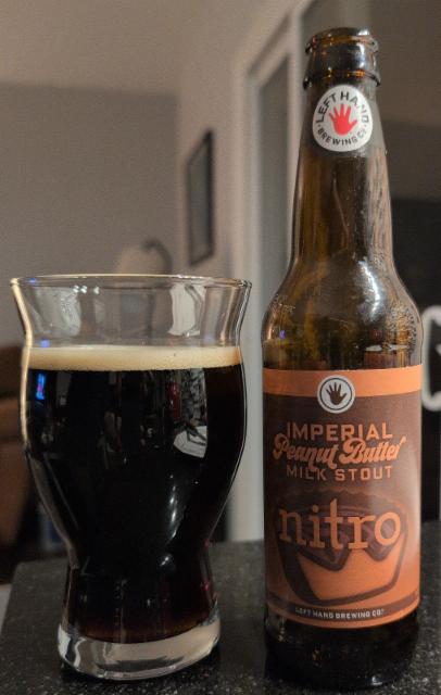 Imperial Peanut Butter Milk Stout nitro 10.7%, Left Hand Brewing, United States