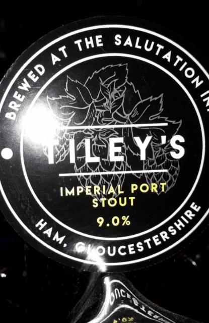 Imperial Port Stout 9.0%, Tiley's (The Salutation Inn), England