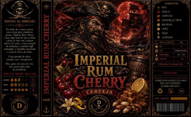 Imperial Rum Cherry 5.0%, Dan's Brewing Co, Brazil