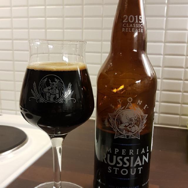 Imperial Russian Stout (2015) 10.6%, Stone Brewing (Sapporo Breweries), United States