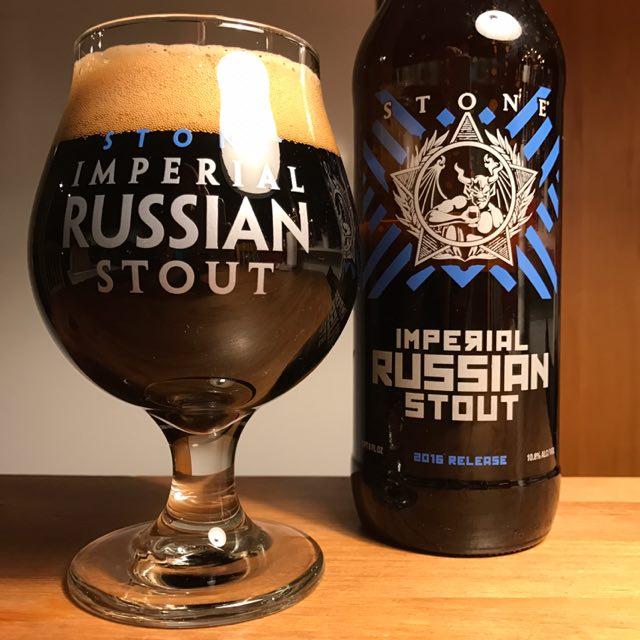 Imperial Russian Stout [2016 Release] 10.8%, Stone Brewing (Sapporo Breweries), United States