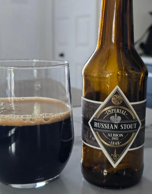 Imperial Russian Stout 10.0%, Brasserie Artisanale Albion, Canada