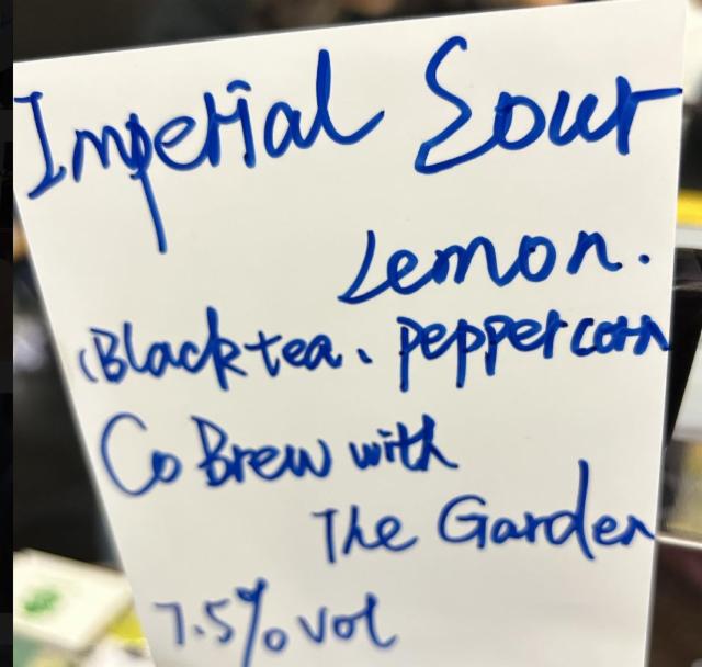 Imperial Sour Lemon 7.5%, Wuhan No.18 Brewing, China