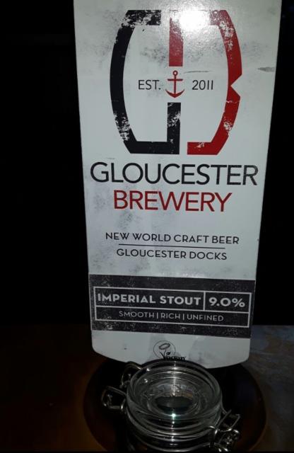 Glouvester Imperial Stout 9.0%, Gloucester Brewery, England