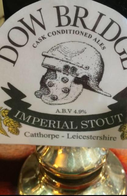 Dow Bridge Imperial Stout 4.9%, Dow Bridge Brewery, England