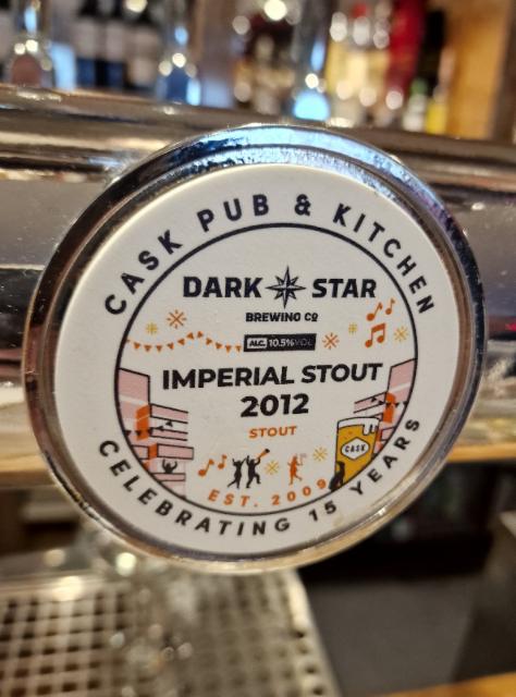 Imperial Stout 2012 10.5%, Dark Star Brewing Co, England