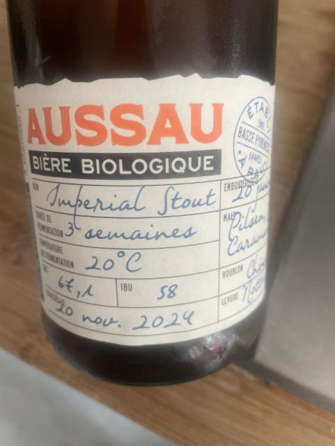 Impérial stout, Brasserie Aussau