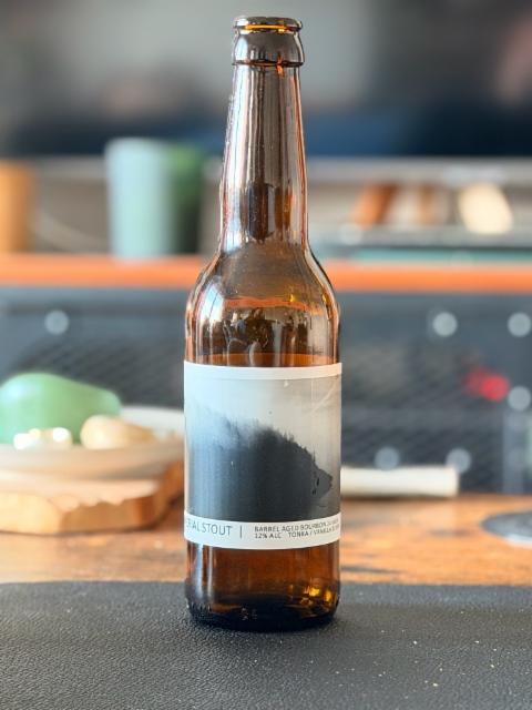 Imperial stout// bourbon barrel 24 mois/tonka/vanilla beans 12.0%, Brasserie Popihn, France